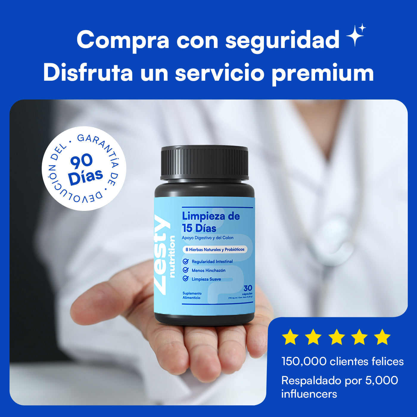 Zesty Limpieza Digestiva 15 Días | REDUCE MEDIDAS Y LIMPIA TU PIEL DE UNA MANERA SANA Y NATURAL