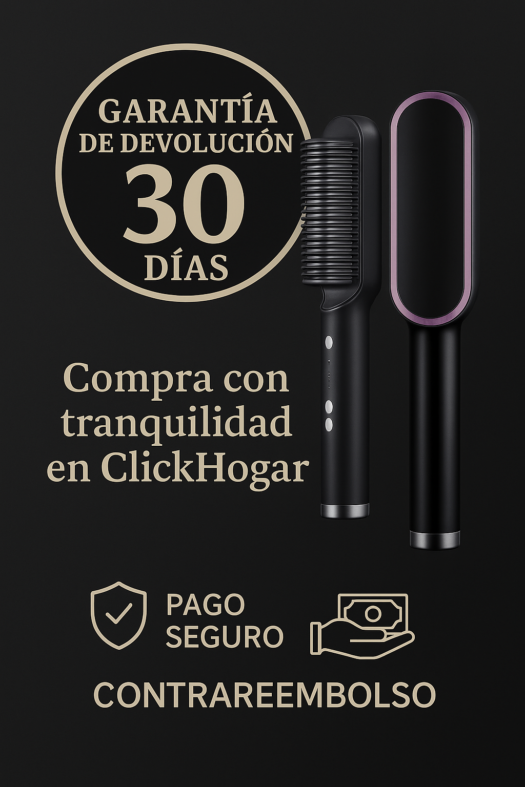 Cepillo Alisador Instantáneo