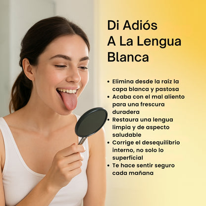 Candida Cleanse™ – Kit Natural para Cándida, Abdomen Plano y Eliminar la Lengua Blanca